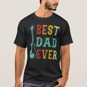 Bester Gitarre-Vater Aller Zeiten Vintage Bester V T-Shirt