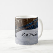 Bester Gitarren-Lehrer Kaffeebecher Kaffeetasse (VorderseiteRechts)