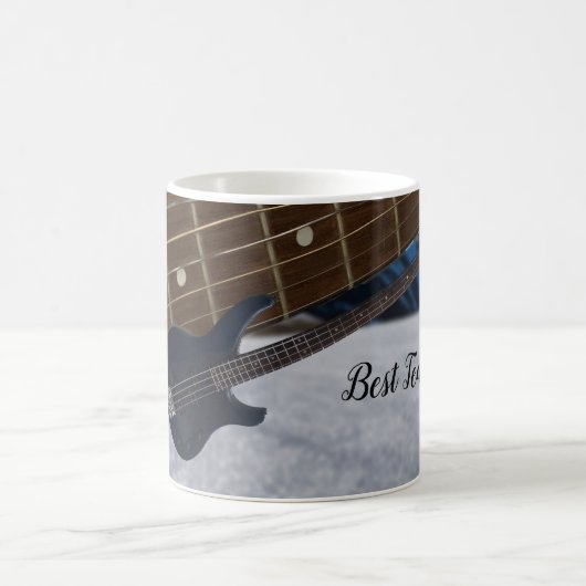 Bester Gitarren-Lehrer Kaffeebecher Kaffeetasse (Mittel)