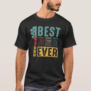 Bester Gitarrendaddy Aller Zeiten Retro Vintage Da T-Shirt