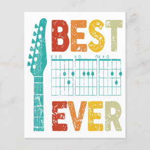 Bester Gitarrenpapa je chordet beste Papa Gitarre