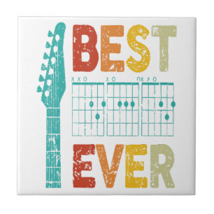Bester Gitarrenpapa je chordet beste Papa Gitarre Fliese