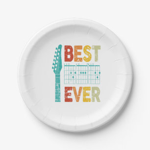Bester Gitarrenpapa je chordet beste Papa Gitarre Pappteller