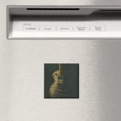 Bester Gitarrist aller Zeiten Magnet (In Situ (Geschirrspüler))