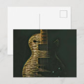Bester Gitarrist aller Zeiten Postkarte (Vorne/Hinten)