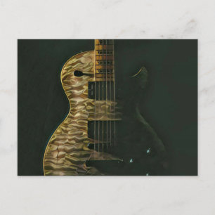 Bester Gitarrist aller Zeiten Postkarte