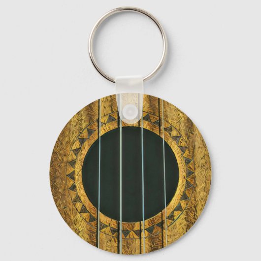 Bester Gitarrist aller Zeiten Schlüsselanhänger (Vorderseite)