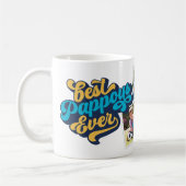 Bester Glück je | Großvater-Foto Kaffeetasse (Links)