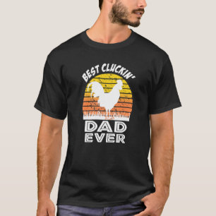 Bester gluckender Vater aller Zeiten Bauernhof-Tie T-Shirt