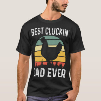 Bester gluckender Vater aller Zeiten Hühnervater V T-Shirt