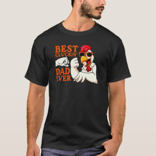 Bester gluckender Vater überhaupt Männer Tier  Hüh T-Shirt