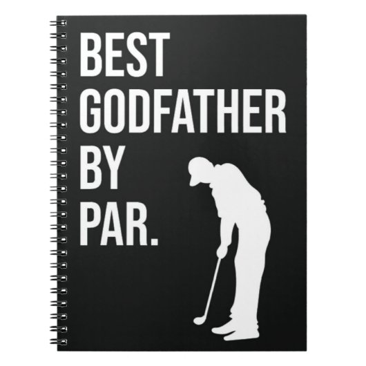 Bester Godvater von Par Uncle Golf Geschenkpapier Notizblock (Vorderseite)