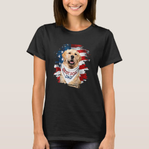 Bester Golden Retriever Hund Vater Niedlicher US-F T-Shirt