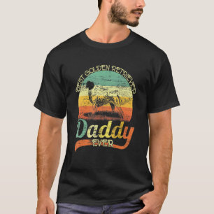 Bester Golden Retriever Vater Aller Zeiten Golden T-Shirt