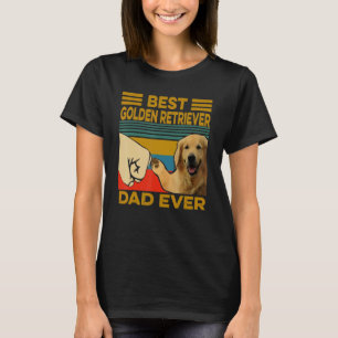 Bester Golden Retriever-Vater überhaupt Ever Vinta T-Shirt