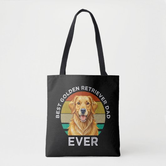 Bester Golden Retriever-Vater überhaupt Tasche (Vorderseite)