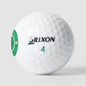Bester Golfball-Pet Ever Anfangsbuchstabe Personal Golfball (Logo)