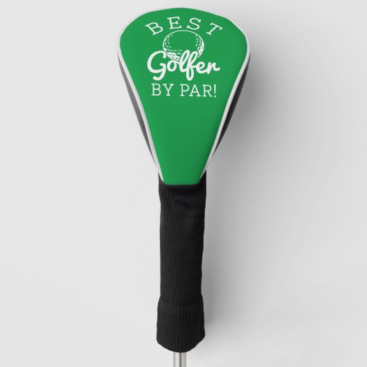 Bester Golfer nach Par Golf Headcover (Vorderseite)