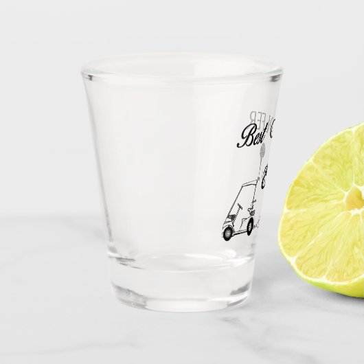 Bester Golfer Schnapsglas (Links)