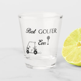 Bester Golfer Schnapsglas
