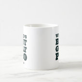 Bester Golfprofi der Welt, benutzerdefinierter Nam Kaffeetasse (Mittel)