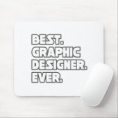 Bester Grafikdesigner Mousepad (Mit Mouse)