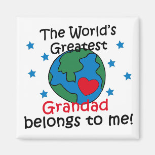 Bester Grandad gehört mir Magnet