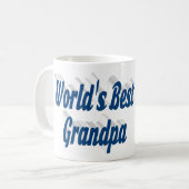 Bester Grandpa-Foto Kaffeetasse (Vorderseite Links)