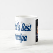 Bester Grandpa-Foto Kaffeetasse (Mittel)