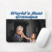 Bester Grandpa-Foto Mousepad (Mit Mouse)