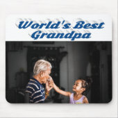 Bester Grandpa-Foto Mousepad (Vorne)