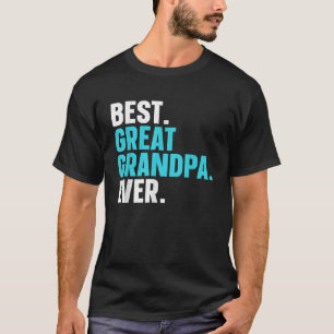 Bester Great Grandpa Design für Großvater Männer G T-Shirt