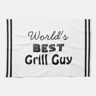 Bester Grillmeister der Welt Geschirrtuch