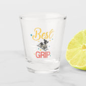 Bester Grip - Crew Schnapsglas (Vorderseite)