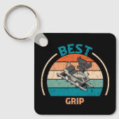 Bester Grip - Retro-Style-Schlüsselanhänger Schlüsselanhänger (Vorderseite)