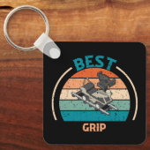 Bester Grip - Retro-Style-Schlüsselanhänger Schlüsselanhänger (Vorderseite)