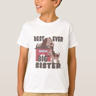 Bester große Schwesterüberhaupt Doghouse T-Shirt