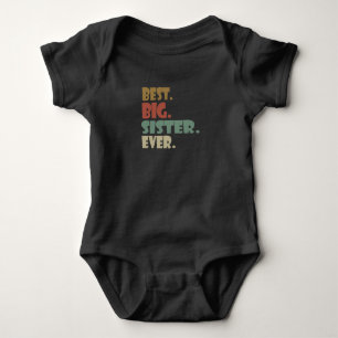 Bester großer Bruder je älter werdender Teenager-G Baby Strampler
