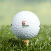 Bester großer Bruder je älter werdender Teenager-G Golfball (Insitu T-Shirt)