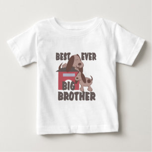 Bester großer Bruder je Baby T-shirt