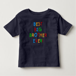Bester großer Bruder je Kleinkind T-shirt