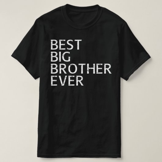 Bester großer Bruder T-Shirt (Design vorne)