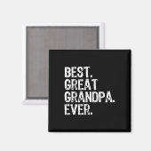 Bester Großer Großartiger Großartiger Familienspas Magnet (Vorderseite/Rückseite)