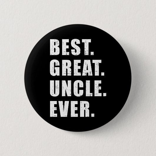 Bester großer Onkel je Button (Vorderseite)