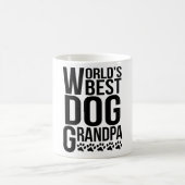 Bester Großvater der Welt Hunde Kaffeetasse (Mittel)