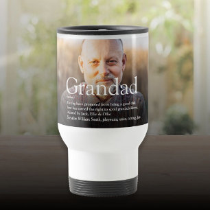 Bester Großvater der Welt, Opa, Papa Definition Reisebecher