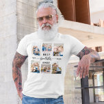 Bester Großvater je Großkinder FotoCollage T-Shirt<br><div class="desc">Feiern Sie den "Besten Großvater aller Zeiten" mit diesem personalisierten T - Shirt mit einer herzlichen Foto-Collage mit seinen Enkelkindern. Dieser Tee aus weichem und langlebigem Stoff bietet Komfort und Stil. Das individuelle Design zeigt lebendige, klare Drucke von denkwürdigen Fotos und macht es zum sinnvollen und nachdenklichen Geschenk für Großvater,...</div>