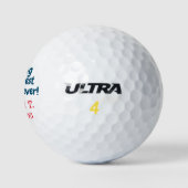 Bester Großvater je Individuelle Name Großvater Golfball (Logo)