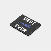 Bester Großvater je Post-it Klebezettel (angewinkelt)