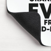 Bester Großvater je von Enkelin Mousepad (Ecke)